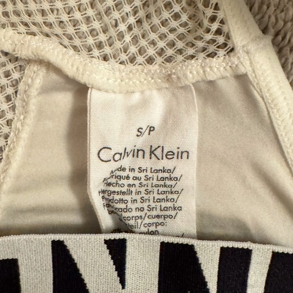 Calvin Klein ID Unlined High neck Bralette & Matching Unlined Bikini Panty - SM - Picture 5 of 8